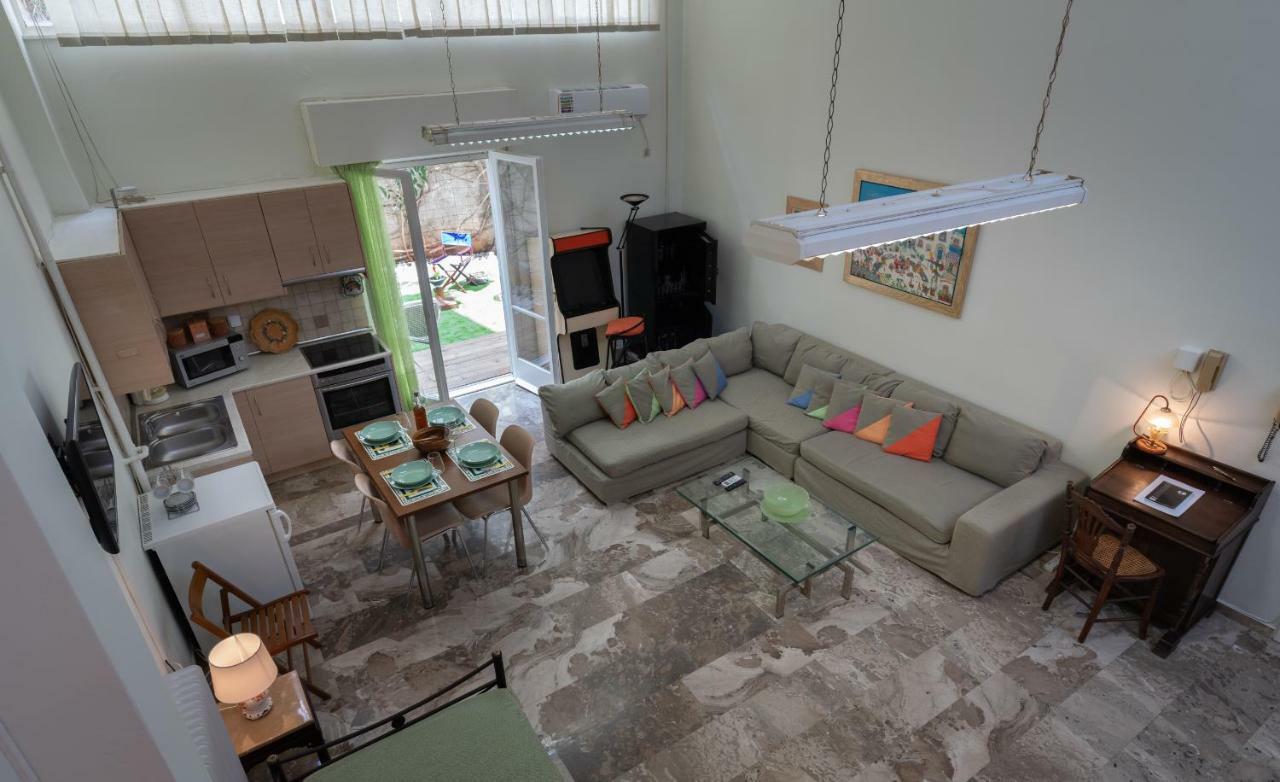 דירות אתונה Acropolis Koukaki Loft Private Garden מראה חיצוני תמונה