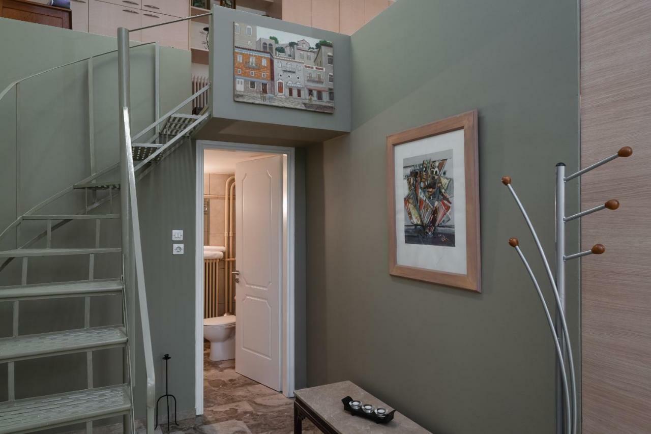 דירות אתונה Acropolis Koukaki Loft Private Garden מראה חיצוני תמונה